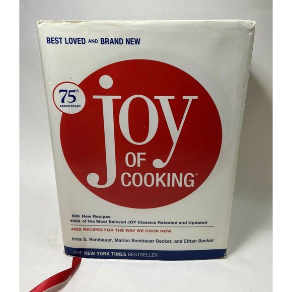 Best Loved and Brand Joy of Cooking Cook Book by Irma S. Rombauer 2006 Hardcover - Picture 1 of 4